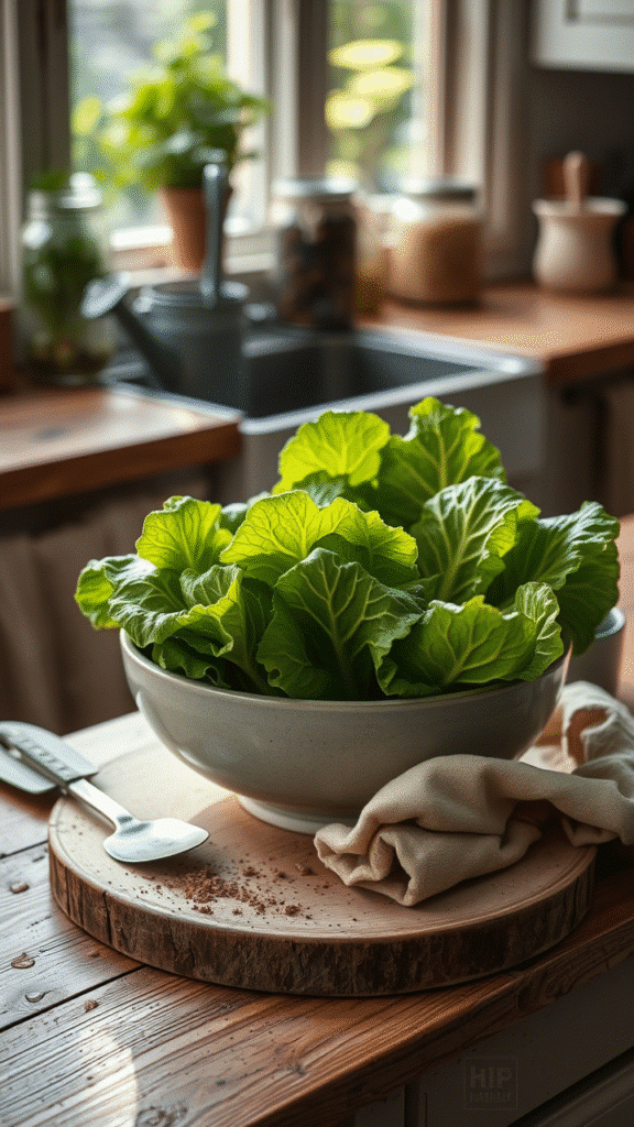 Grow Lettuce in a Bowl—Literally