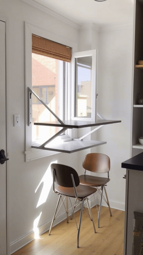 No Room for a Table? Wall-Mount It.
