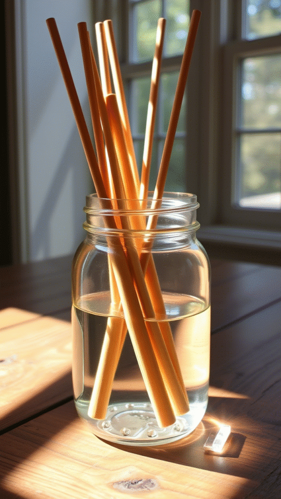 Essential Oil Diffuser… in a Jar