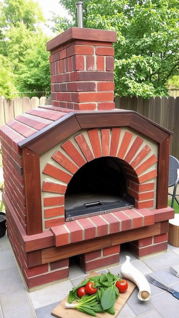 Pizza Oven from Bricks