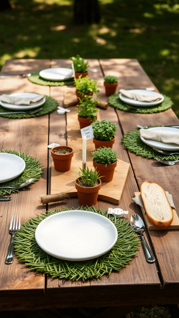 Real Grass Placemats