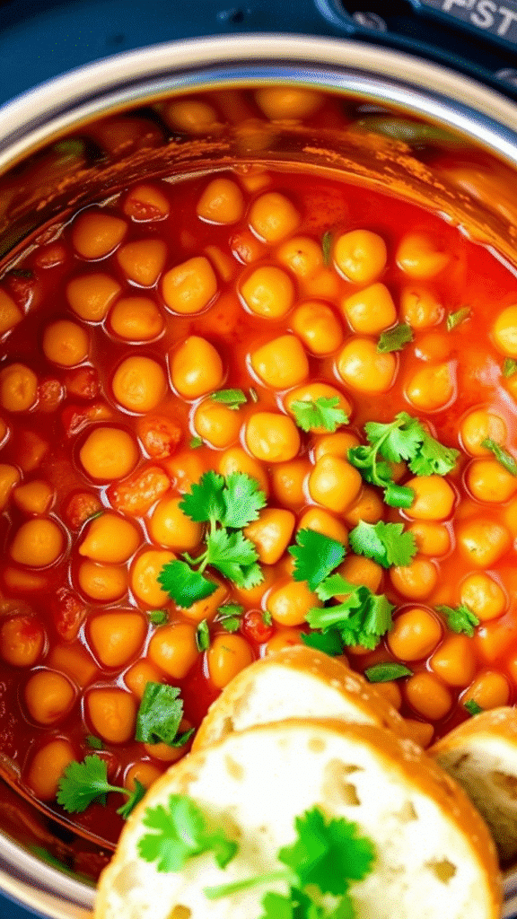 Spicy Moroccan Chickpea Stew