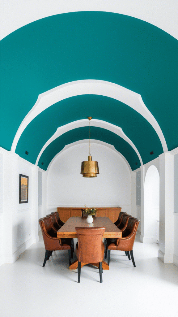 Painted Ceiling Downward