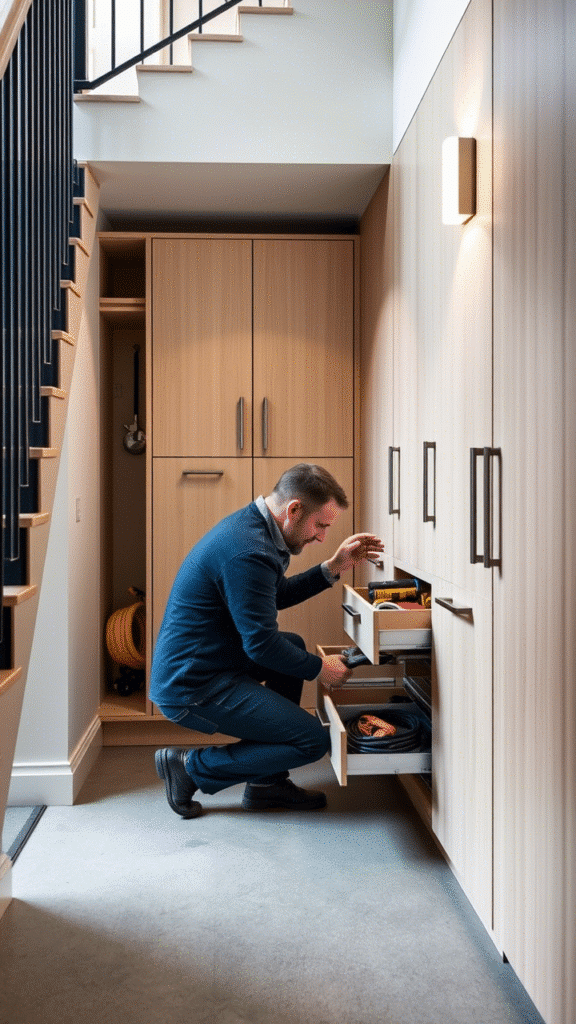 Under-Stair Storage