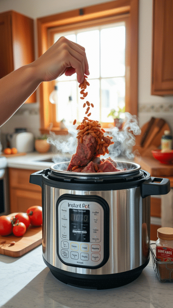 1. Lazy Day Beef & Bean Chili