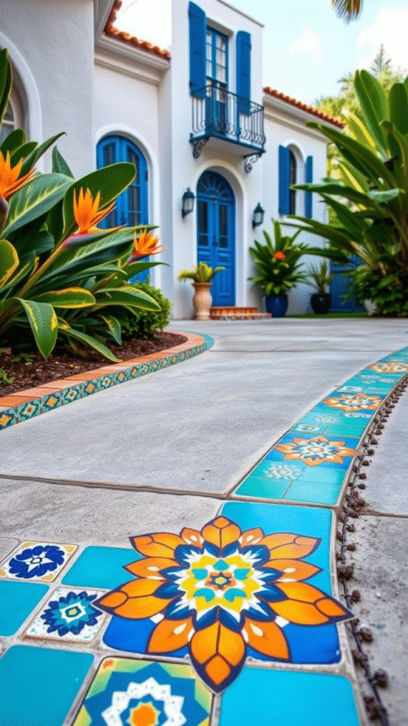 Mosaic Tile Borders for the Brave