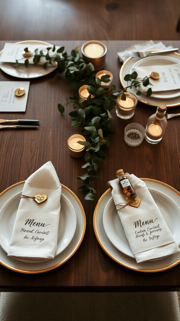 Personalized Place Settings