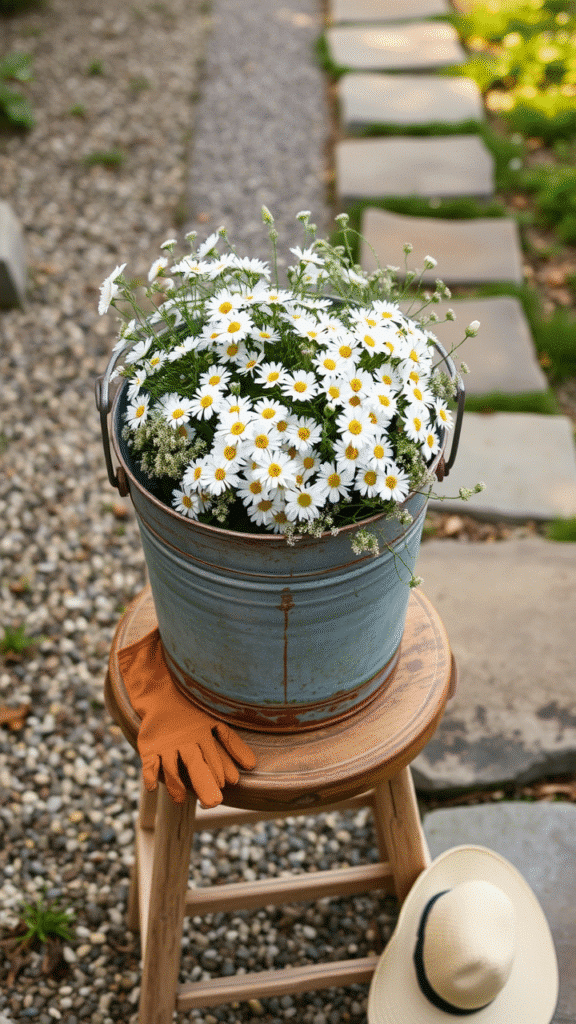 Rustic Bucket Beauty