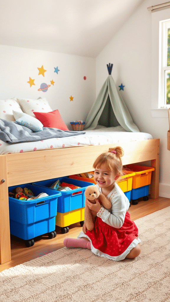 Rolling Storage Bins