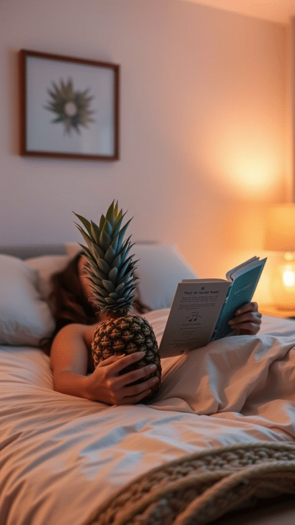 Try Pineappling Before Bed