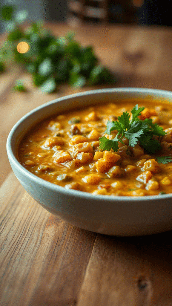 Creamy Coconut Lentil Curry