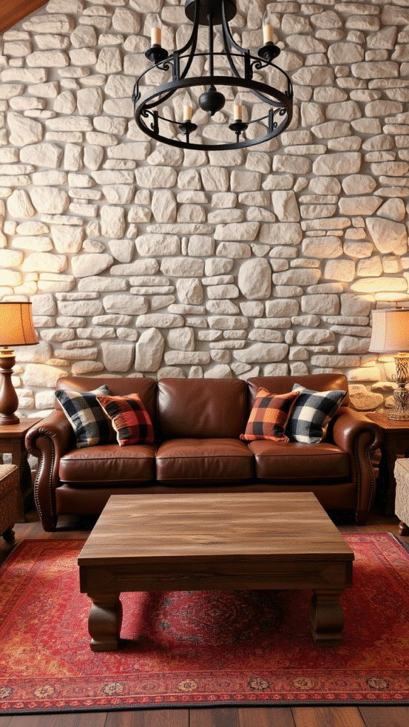 Rustic Charm in the Living Room