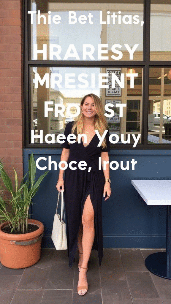 The Slouchy Wrap Dress