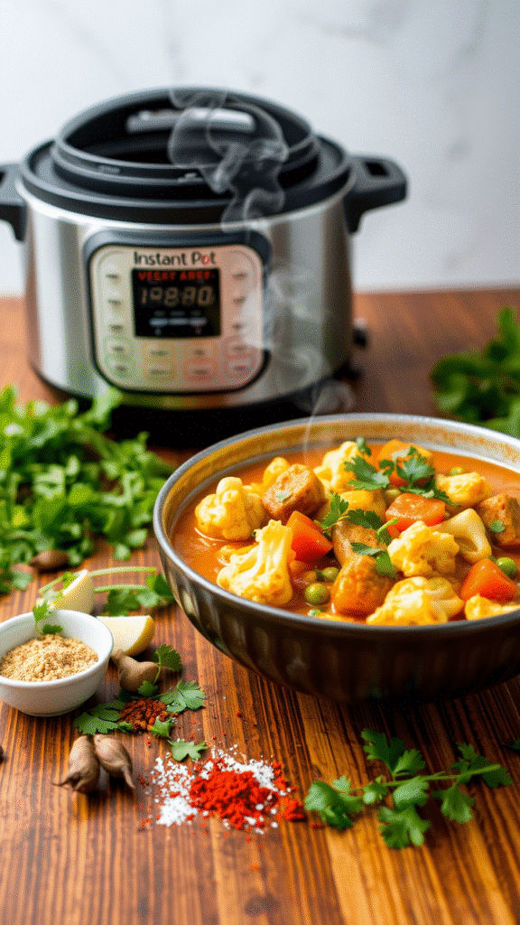 Instant Pot Vegetable Korma