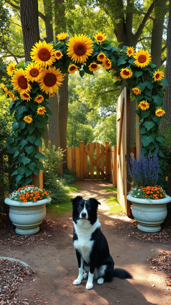 unflower Fence