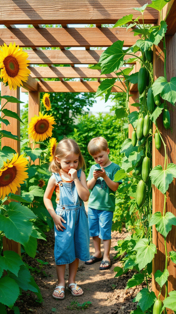 Sunflower and Lettuce