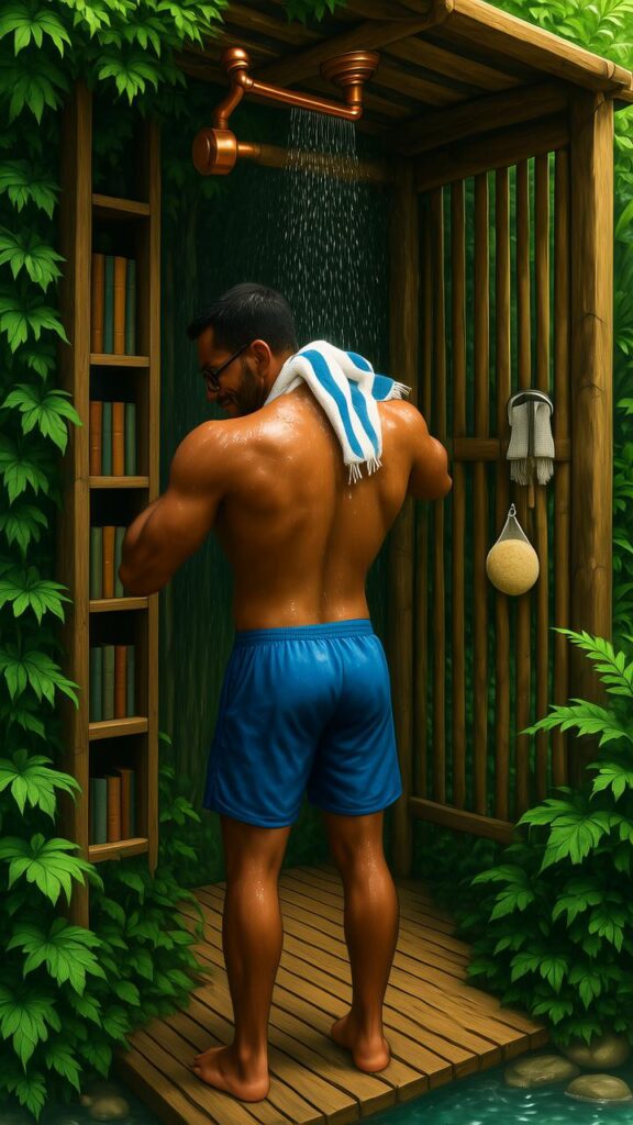 DIY Outdoor Shower