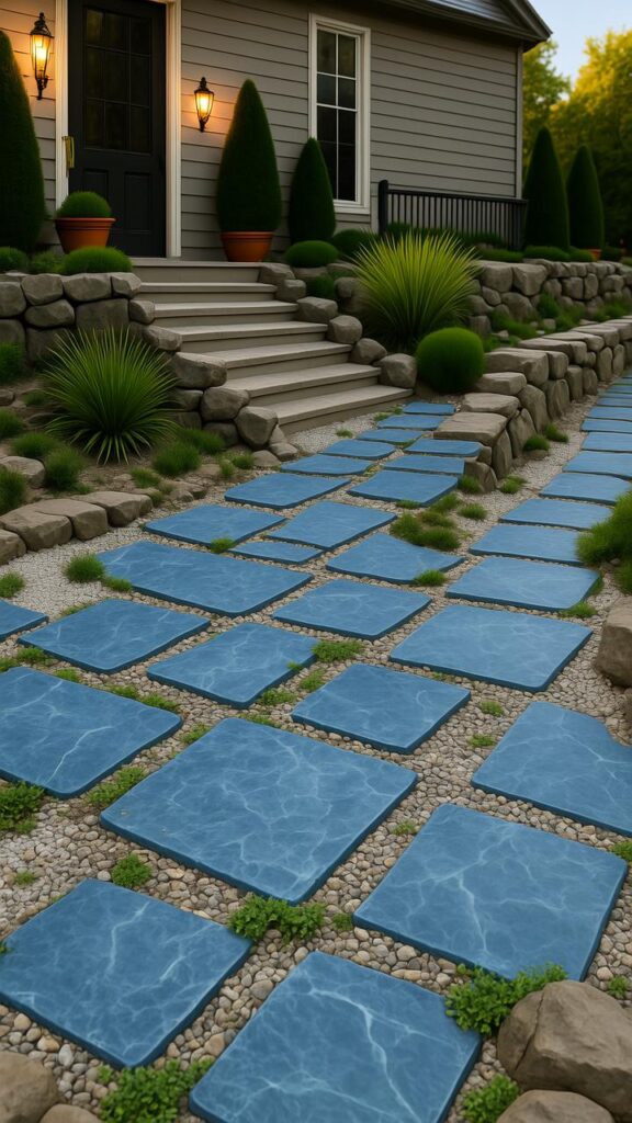 Rock and Gravel Walkways