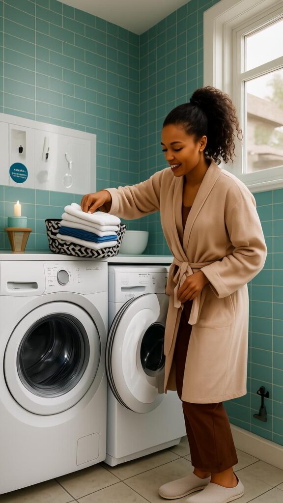 Corner Laundry Hamper