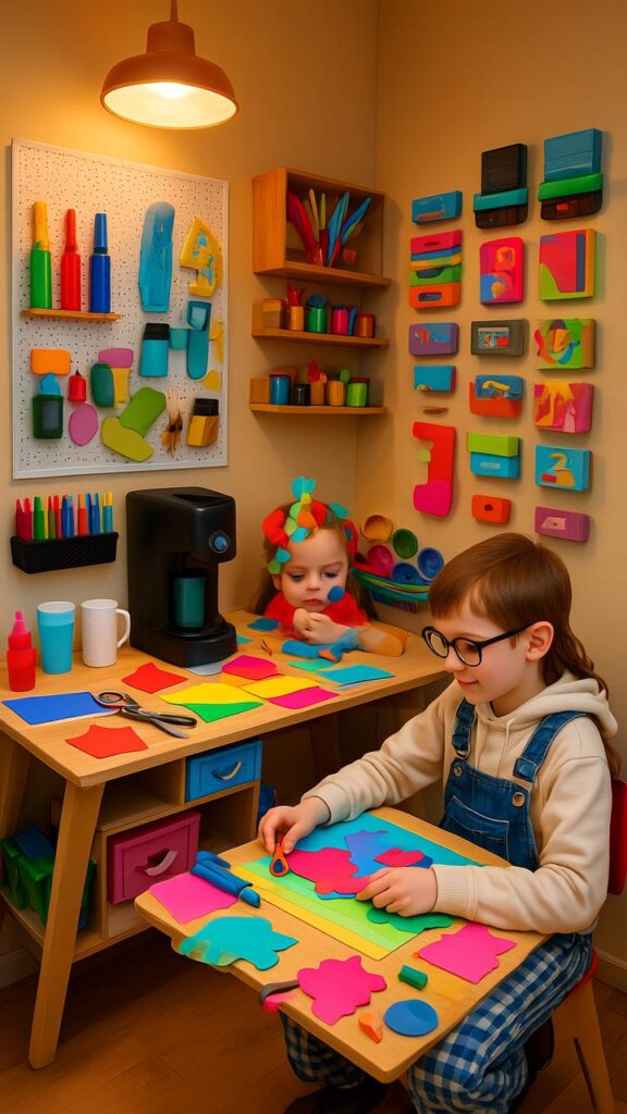 Corner Craft Station