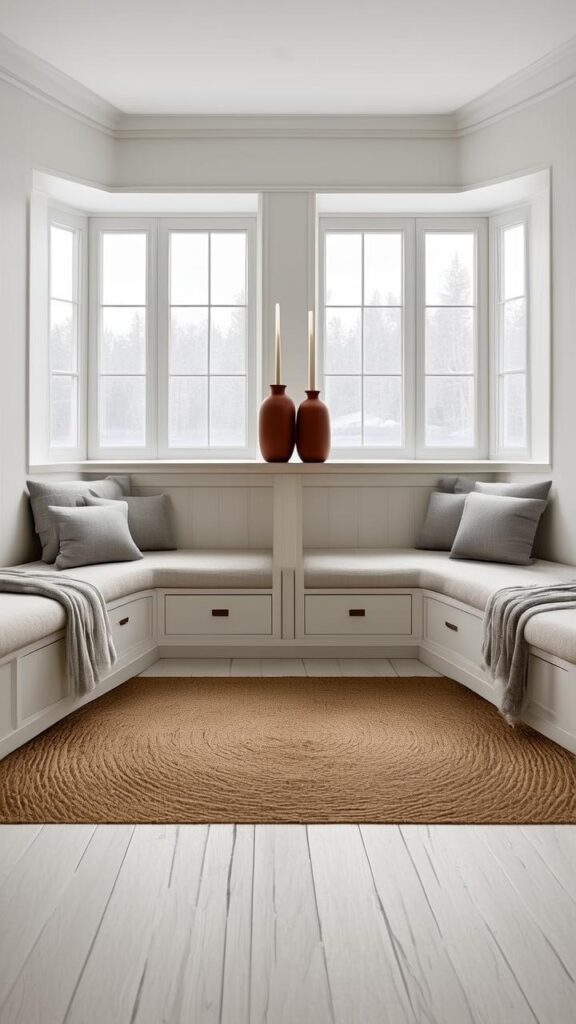 Contemporary Style with Floor-to-Ceiling Windows