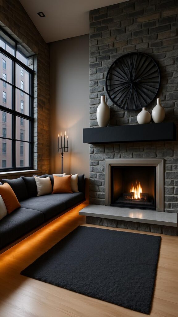 Industrial Edge with Exposed Steel