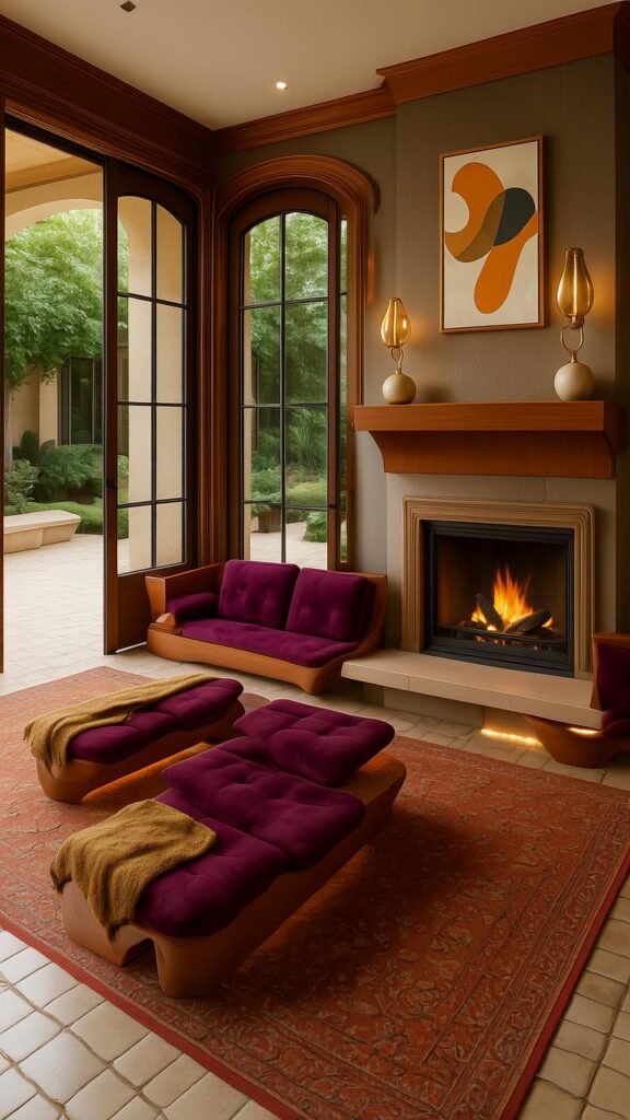 Traditional Elegance with Marble Surround
