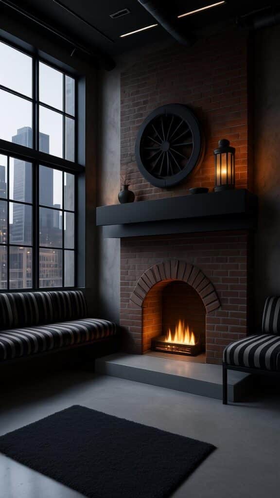 Urban Loft with Exposed Brick
