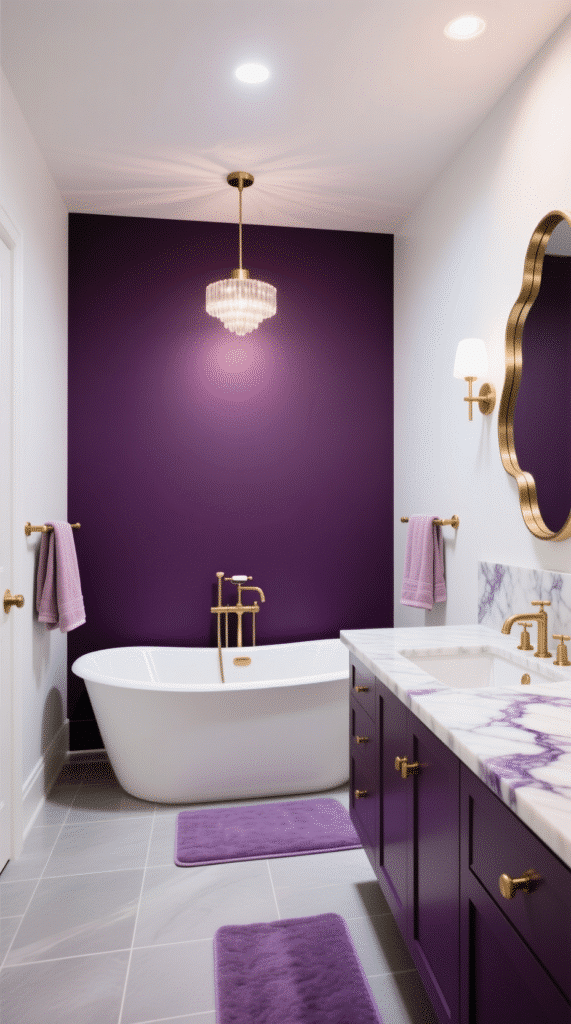 Ombre Purple Walls