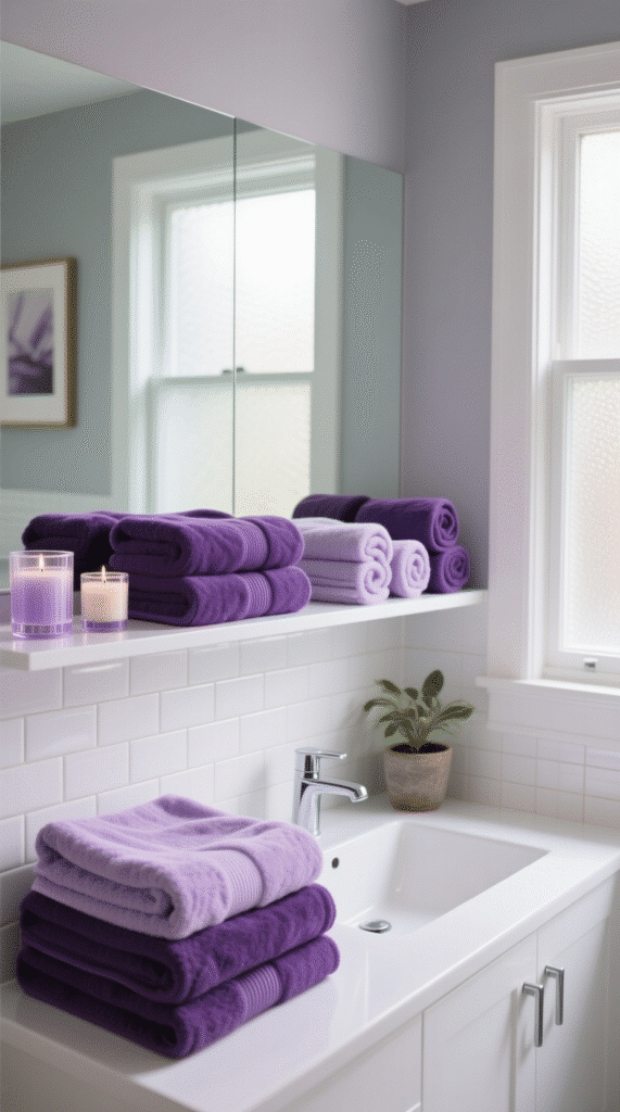 Amethyst-Colored Fixtures