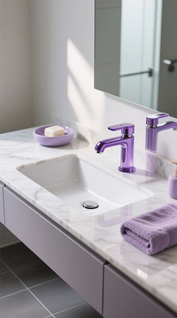 Purple Bathroom Rugs