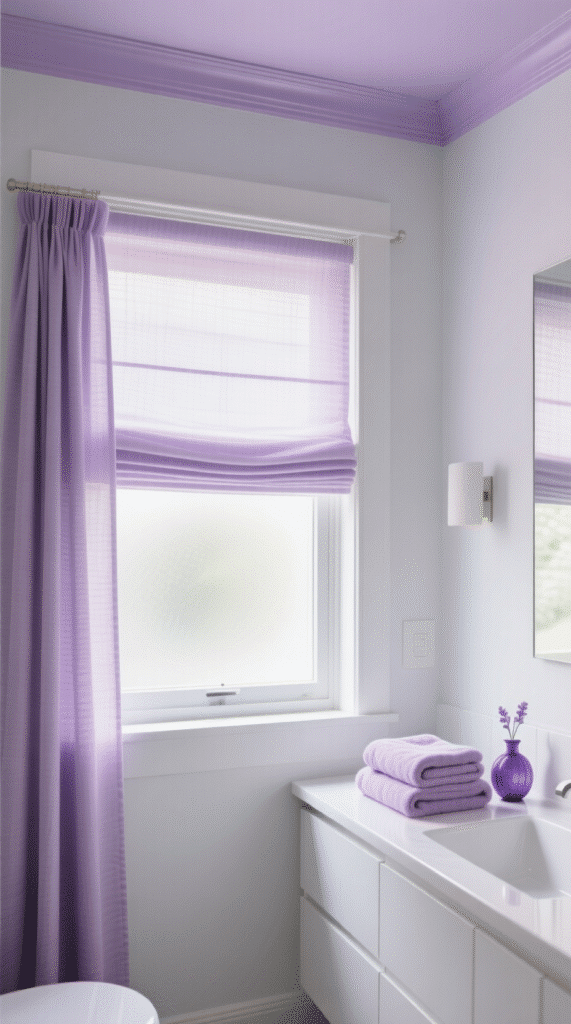 Lavender Window Treatments