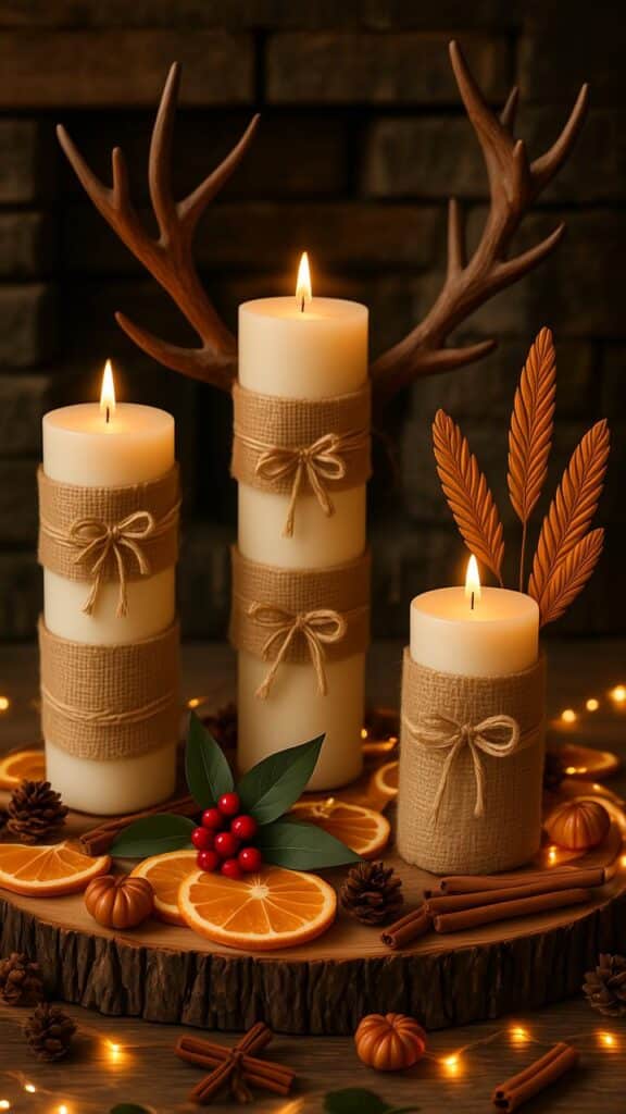 Antler Candle Holders
