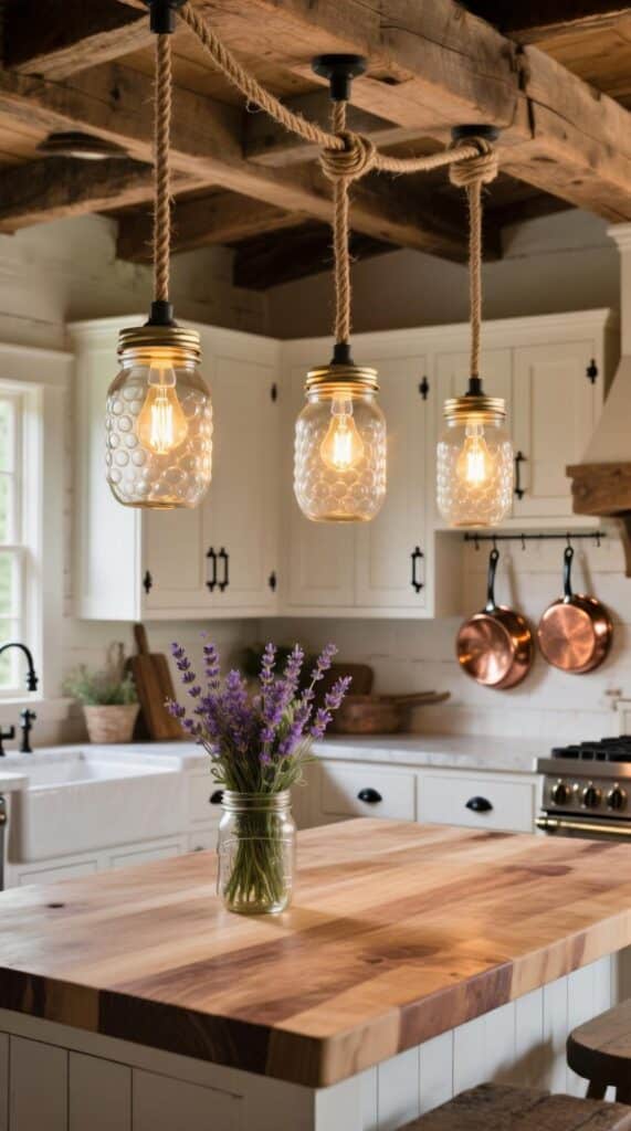 Mason Jar Light Fixtures