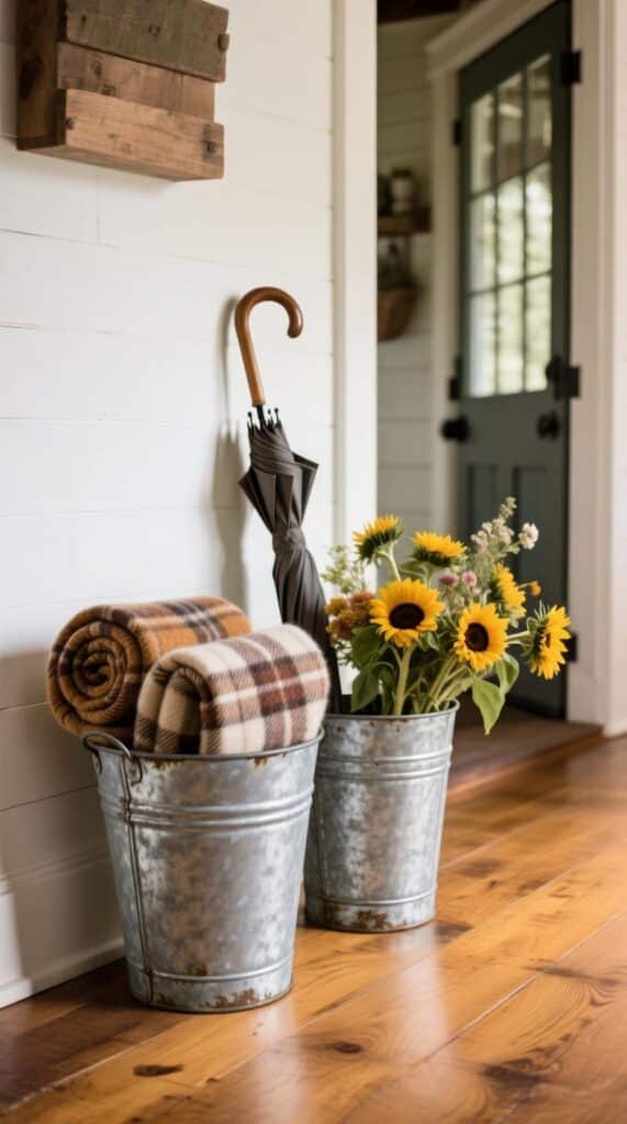 Galvanized Metal Buckets