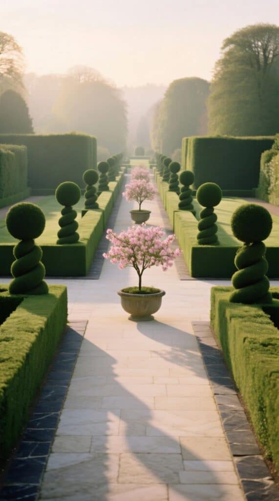 Symmetry in Greenery