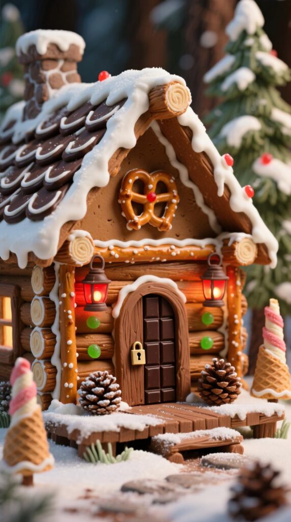 Snowy Chalet