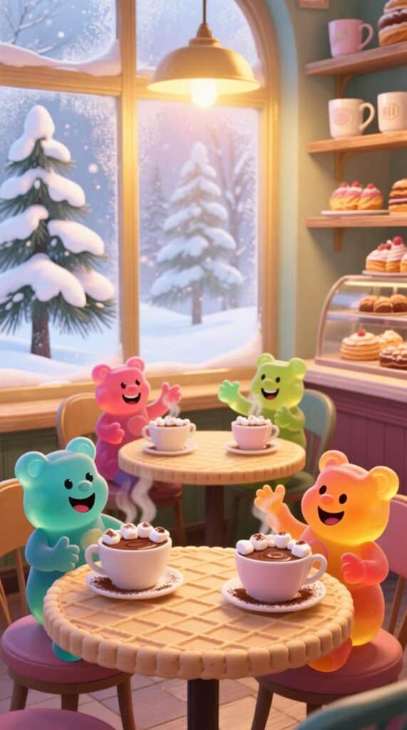 Gingerbread Ski Lodge