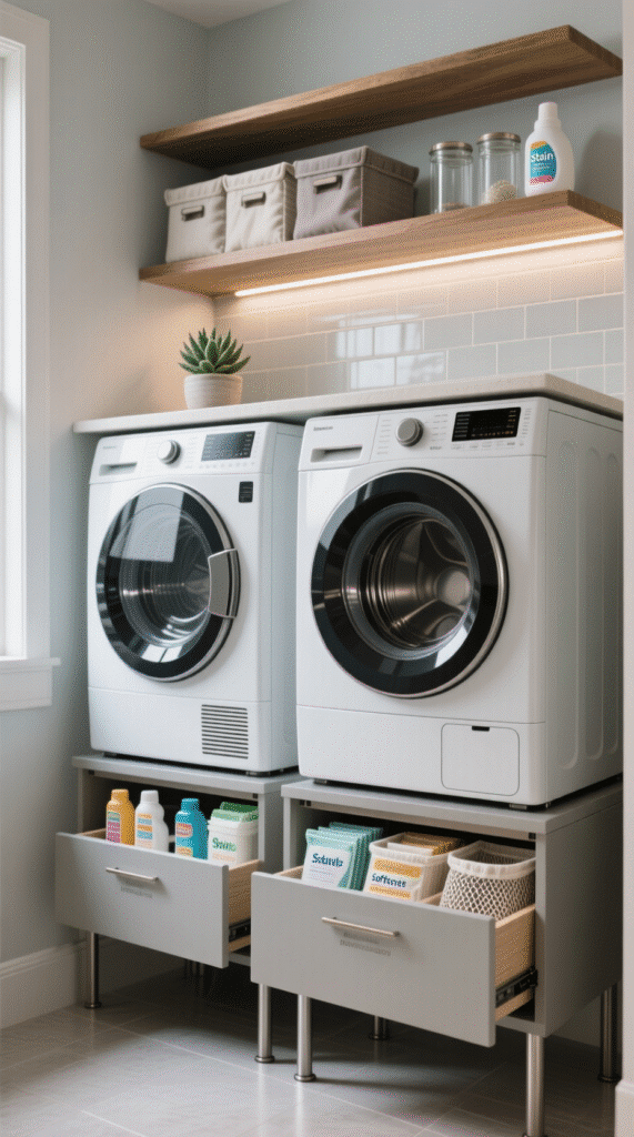 Under-Appliance Storage