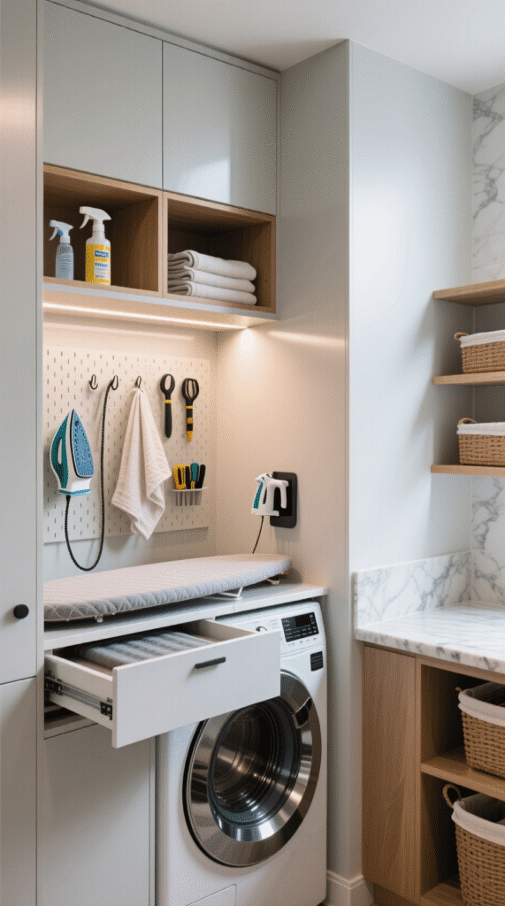 Built-In Ironing Board
