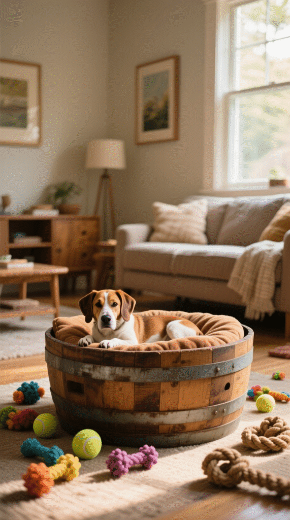 Hanging Barrel Planter