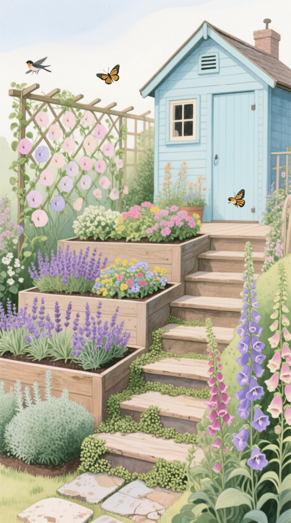 Multi-Level Raised Beds