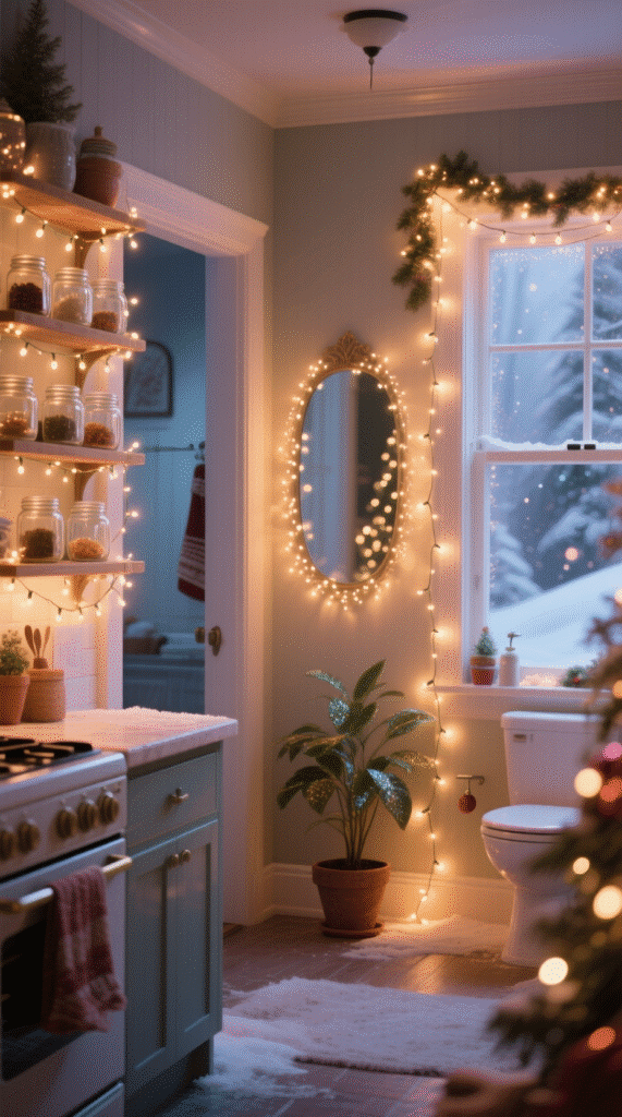 String Lights In Unexpected Places