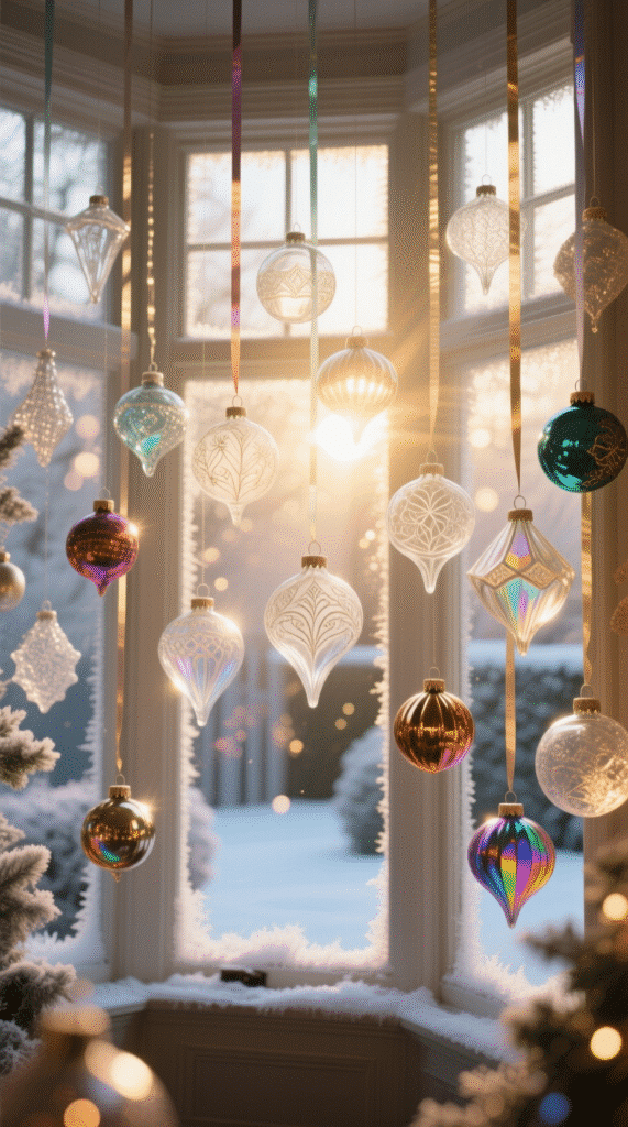 Hang Ornaments In Windows