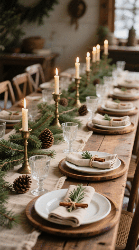Nature-Inspired Table Setting