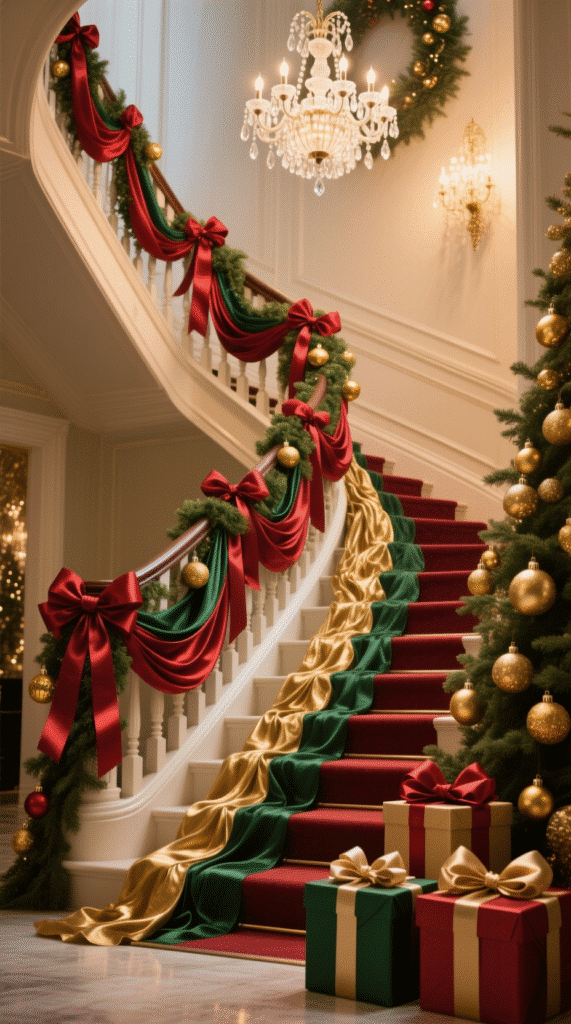 Faux Snow Garland