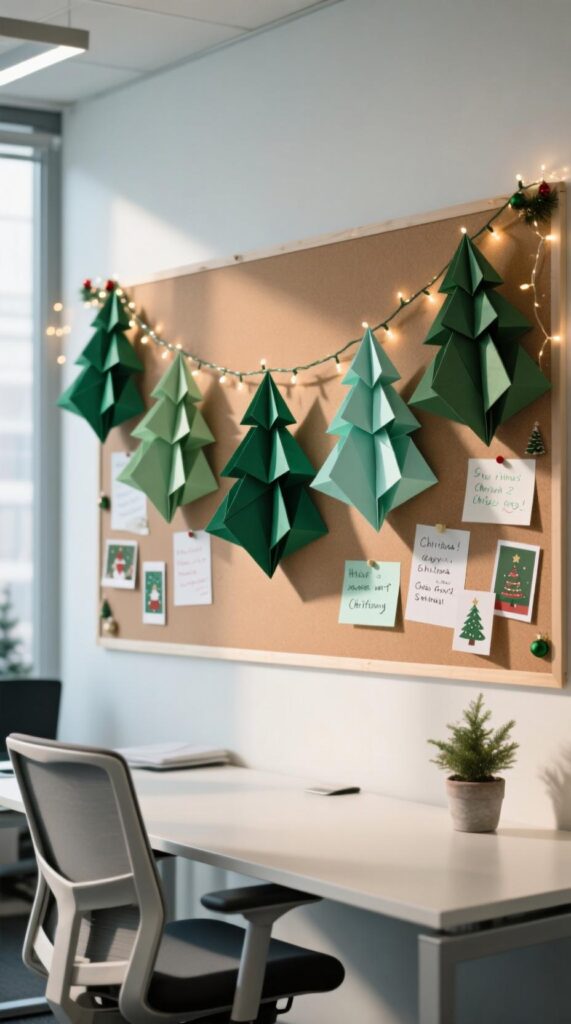 Plaid Mitten Garland