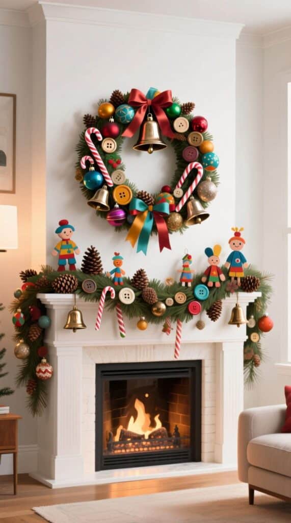 Cross-Stitch Hoop Garland