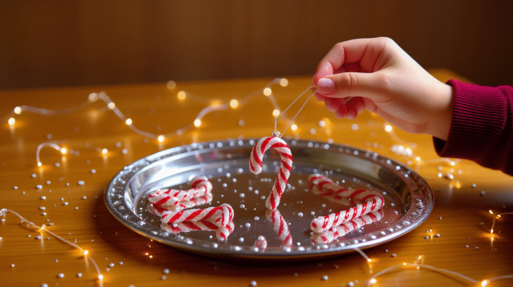 Beaded Candy Canes