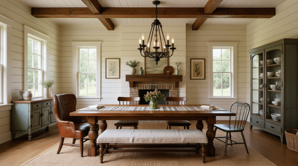 Mismatched Chairs That Just Work